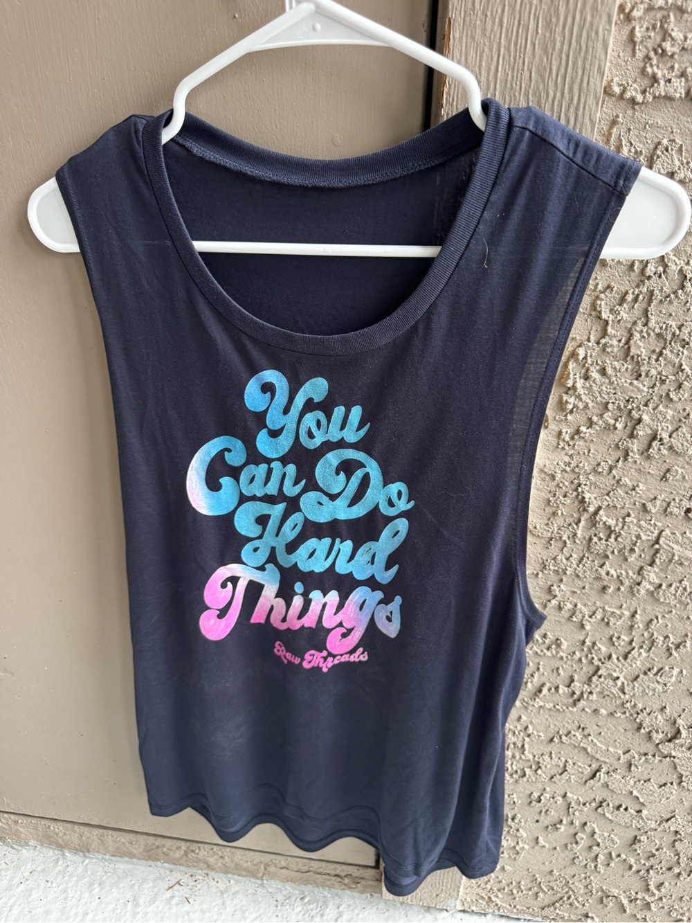 Raw Threads Xl You Can Do Hard Things Women's Graphic Tank